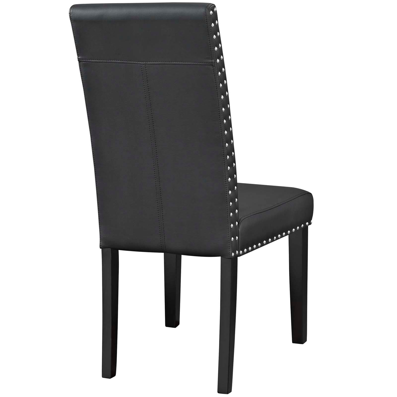 Form Faux Leather Dining Chair - Black Denmark Home