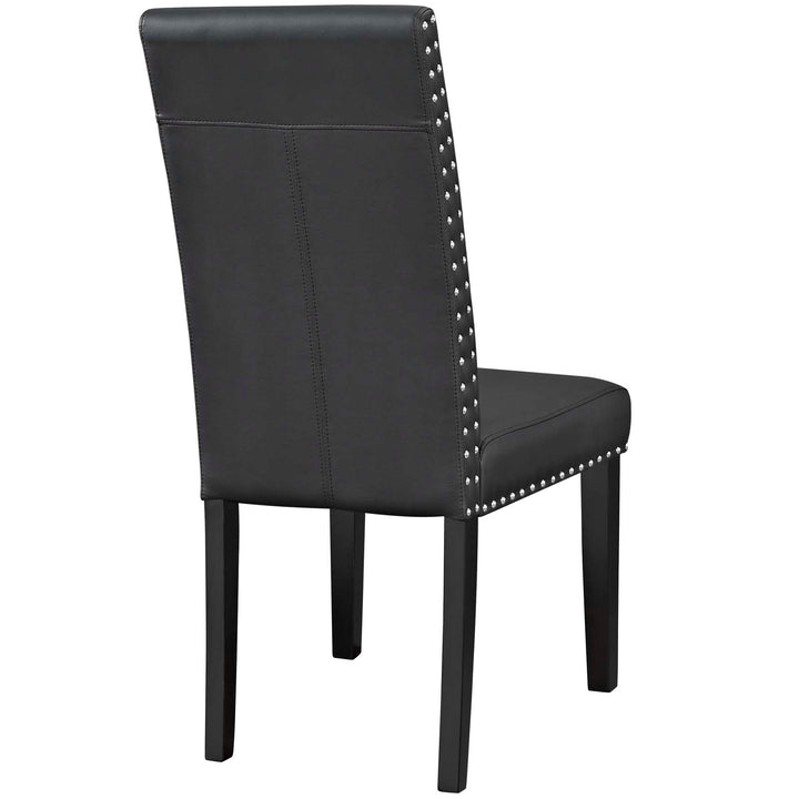 Form Faux Leather Dining Chair - Black Denmark Home