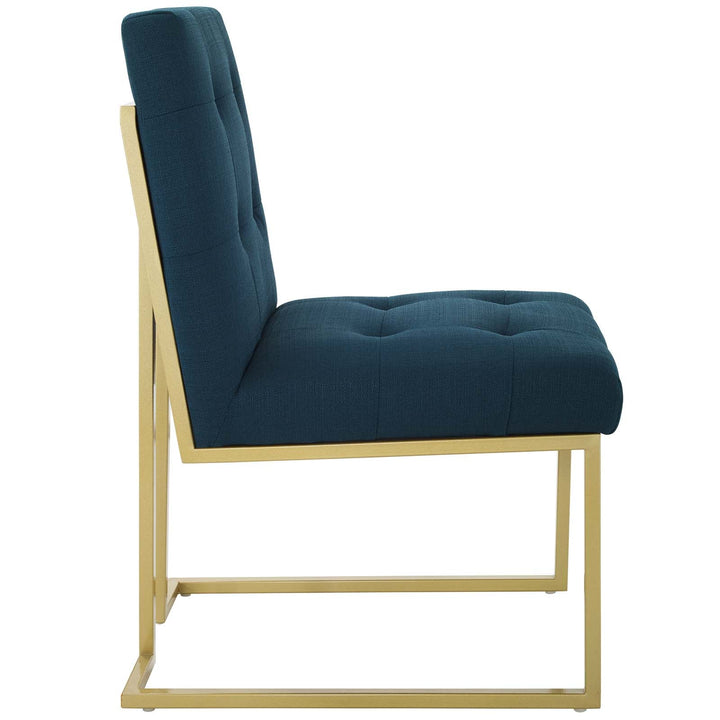 Valénza Upholstered Dining Chair - Gold Azure Denmark Home