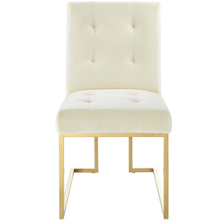 Valénza Velvet Dining Chair - Gold Emerald (Copy) Denmark Home