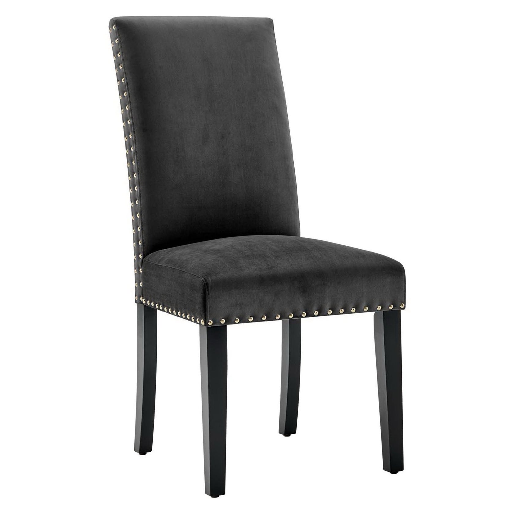 Form Performance Velvet Dining Chair - Charcoal Denmark Home