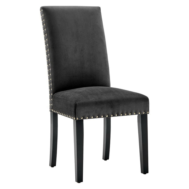 Form Performance Velvet Dining Chair - Charcoal Denmark Home
