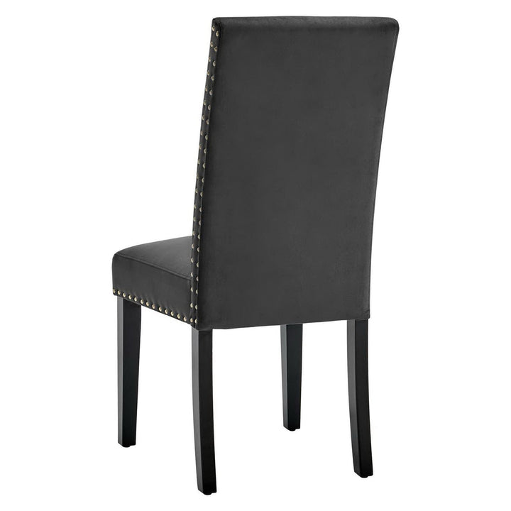 Form Performance Velvet Dining Chair - Charcoal Denmark Home
