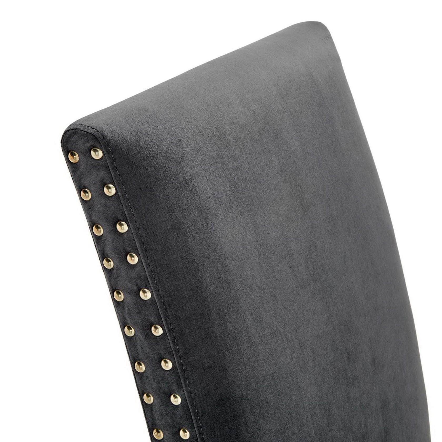 Form Performance Velvet Dining Chair - Charcoal Denmark Home