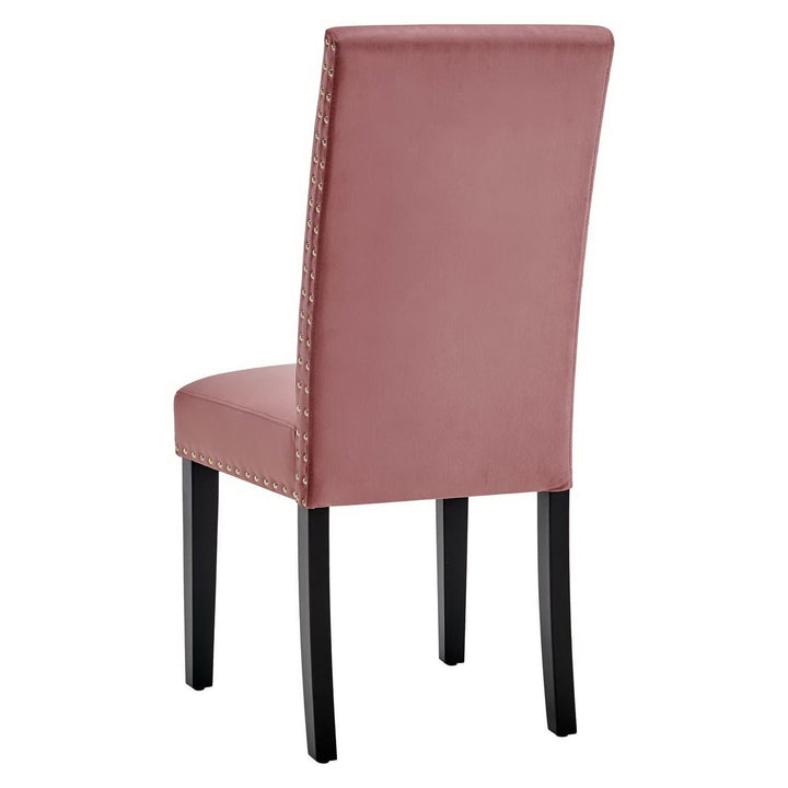 Form Performance Velvet Dining Chair - Dusty Rose Denmark Home