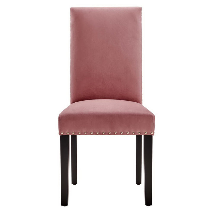 Form Performance Velvet Dining Chair - Dusty Rose Denmark Home