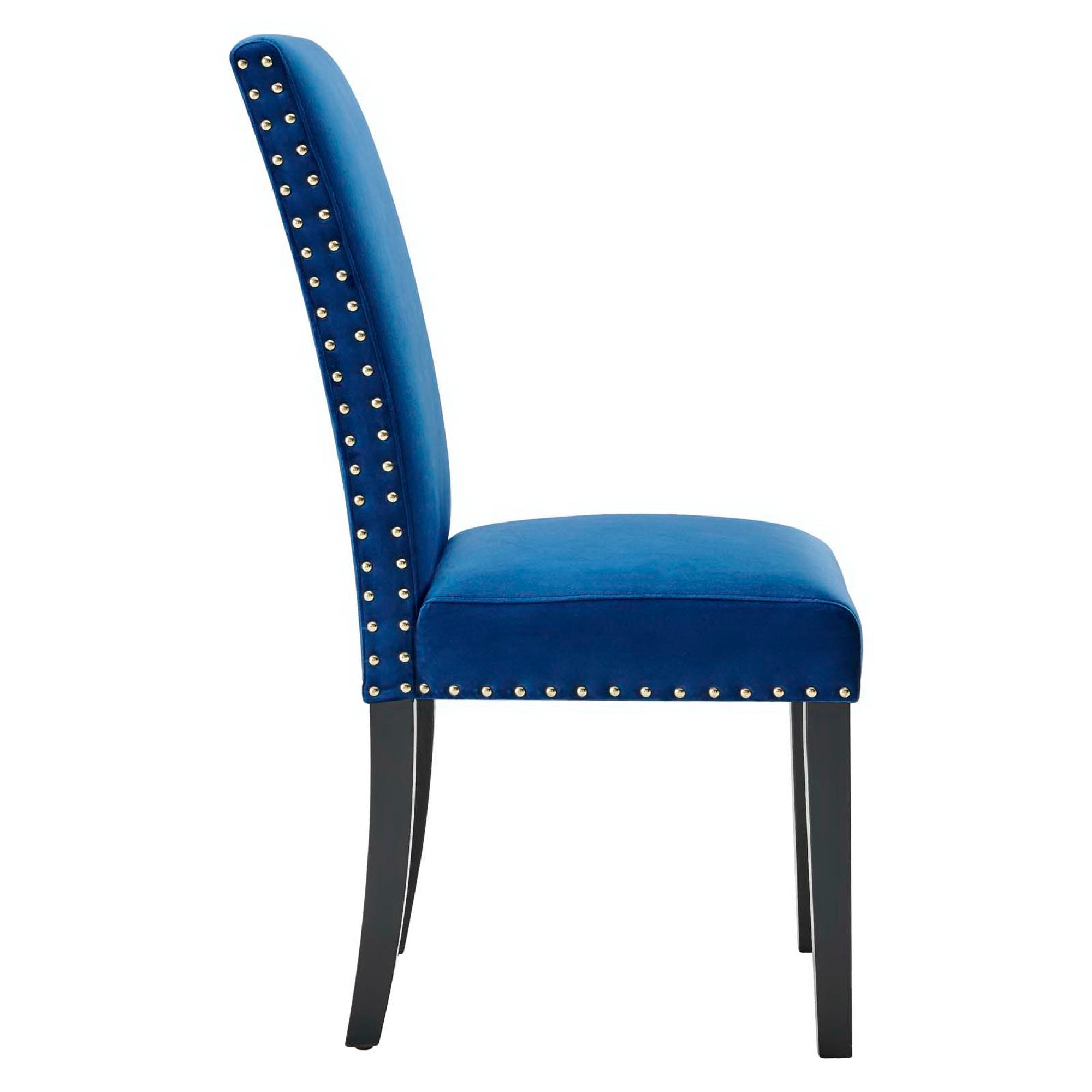 Form Performance Velvet Dining Chair - Navy Denmark Home