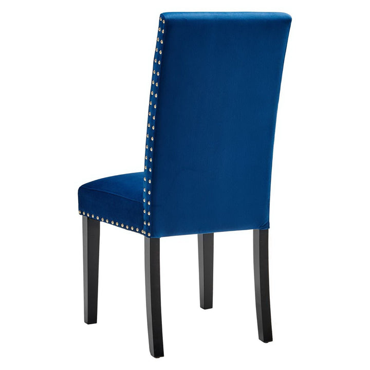 Form Performance Velvet Dining Chair - Navy Denmark Home