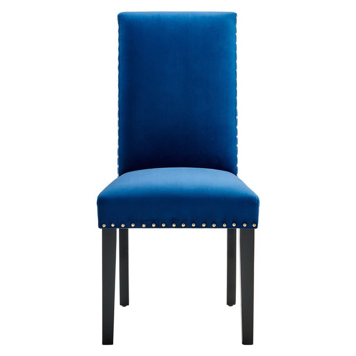 Form Performance Velvet Dining Chair - Navy Denmark Home