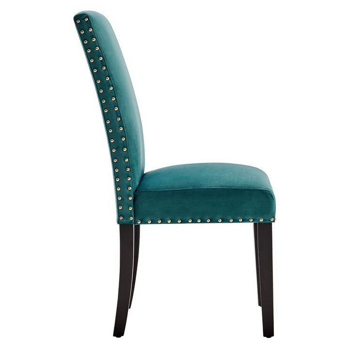 Form Performance Velvet Dining Chair - Teal Denmark Home
