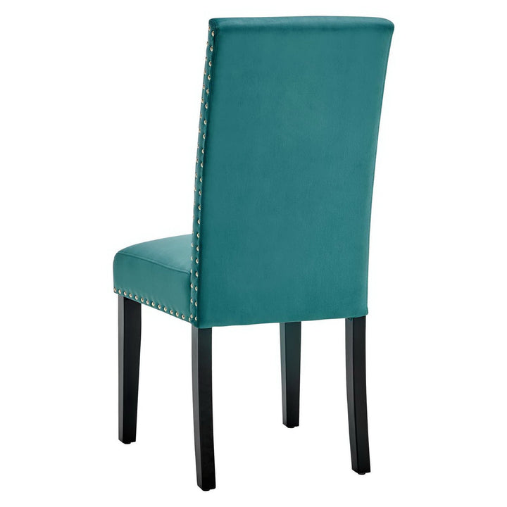 Form Performance Velvet Dining Chair - Teal Denmark Home