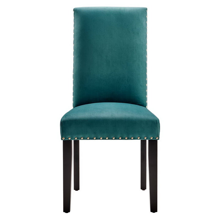 Form Performance Velvet Dining Chair - Teal Denmark Home