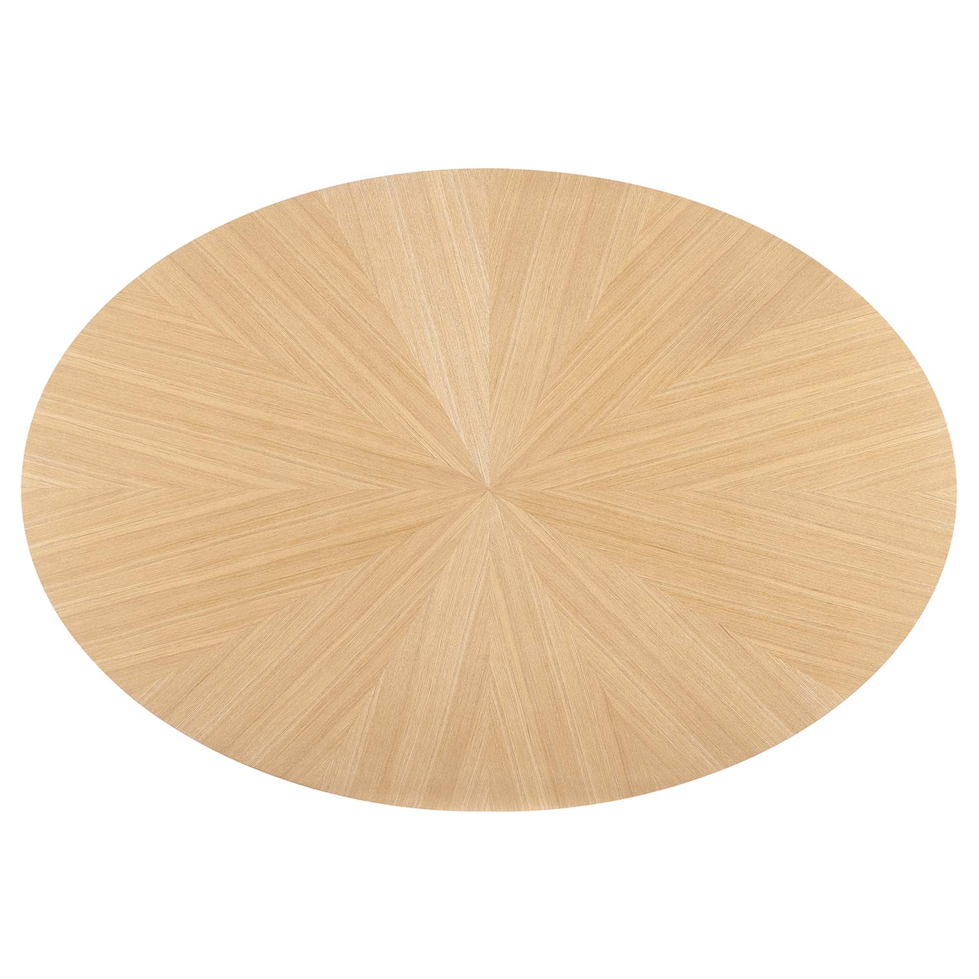 Valtora 63" Oval Wood Dining Table - Oak Denmark Home