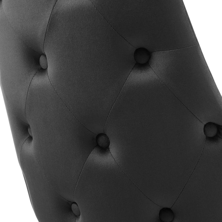 Bella Tufted Velvet Dining Chair - Black Denmark Home