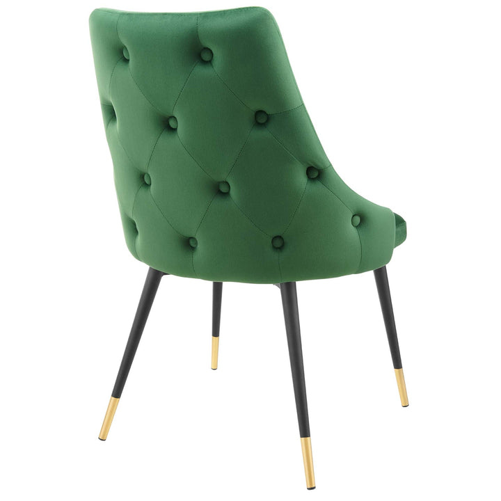 Bella Tufted Velvet Dining Chair - Emerald Denmark Home