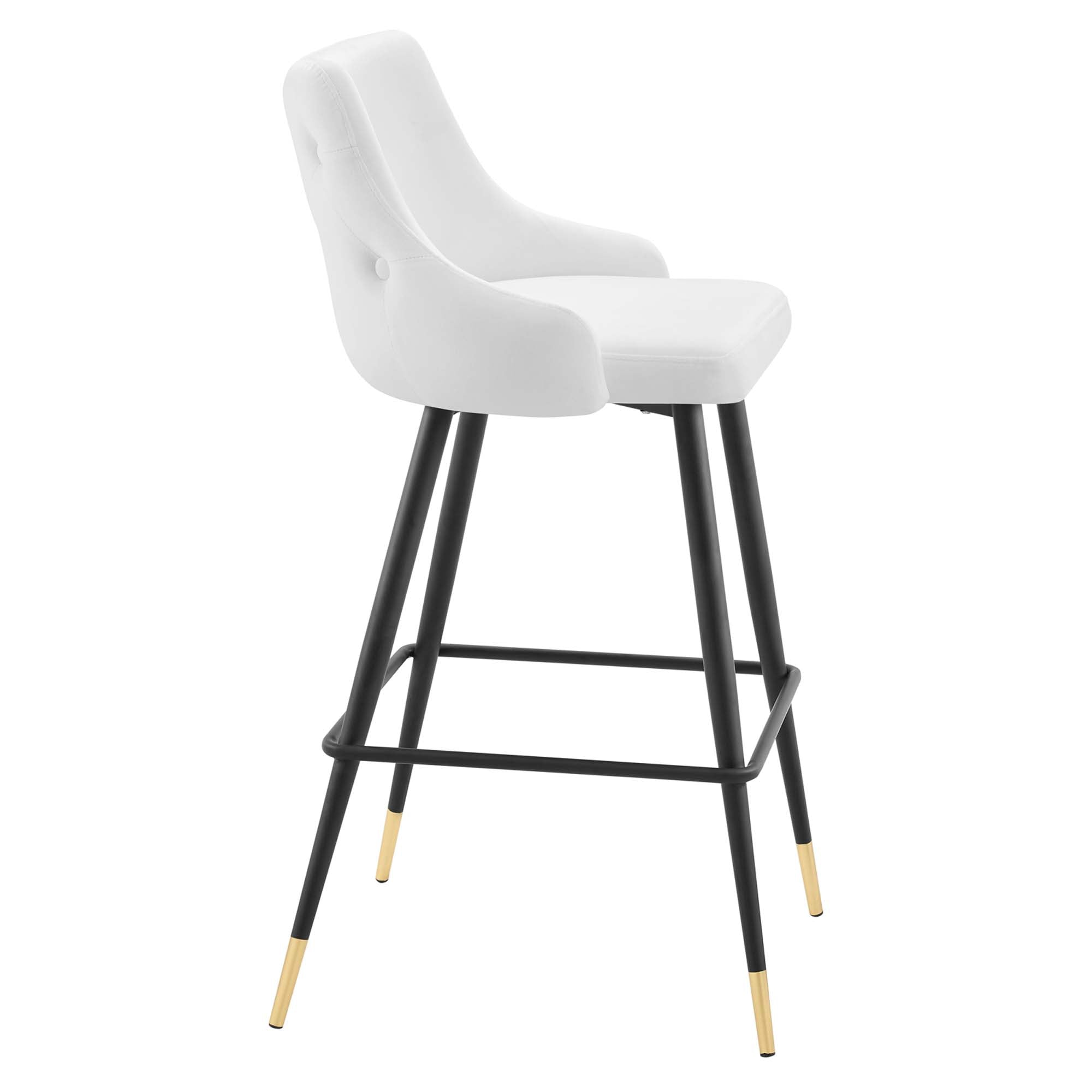 Bella Bar Stool - White Denmark Home