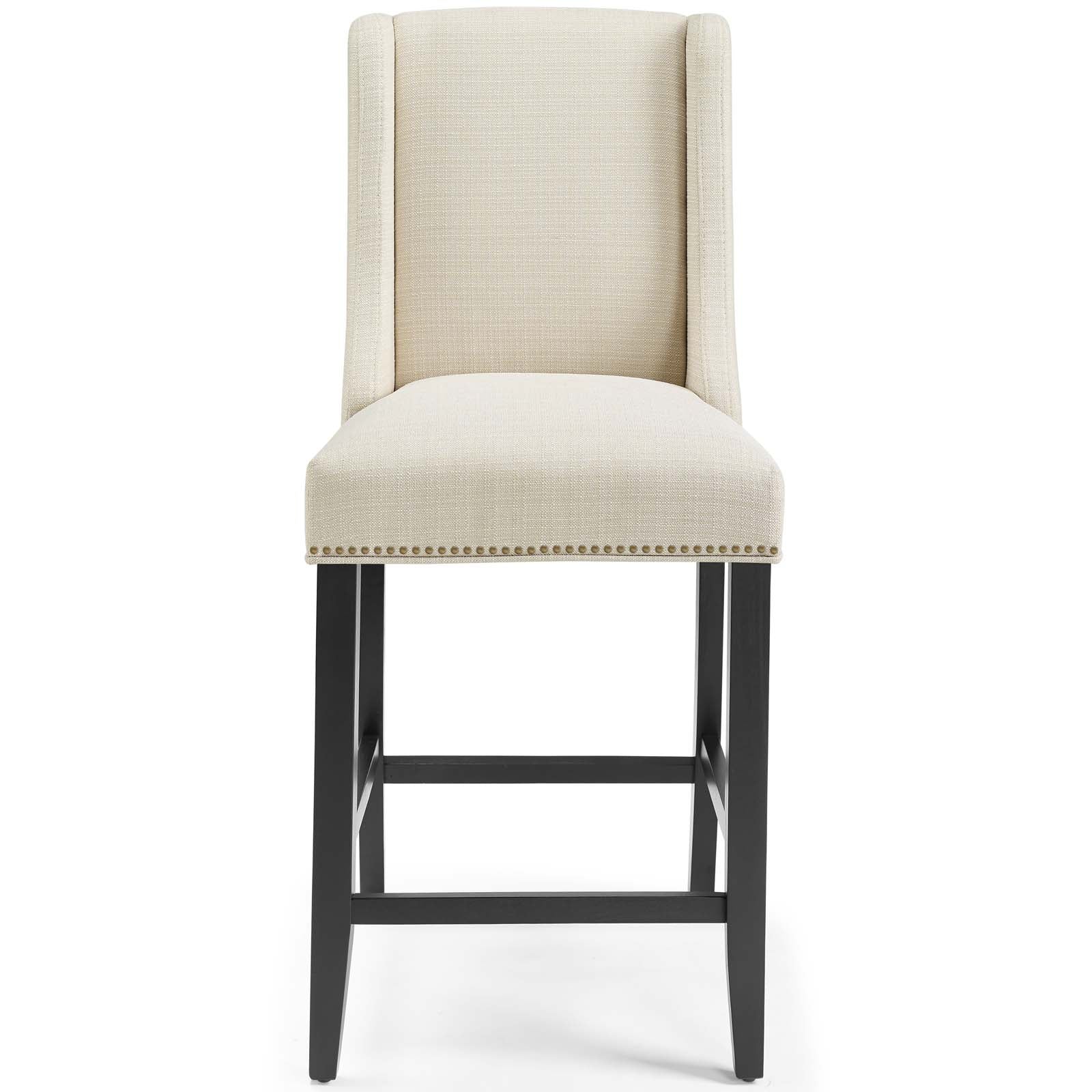 Mythos Upholstered Counter Stool - Beige Denmark Home