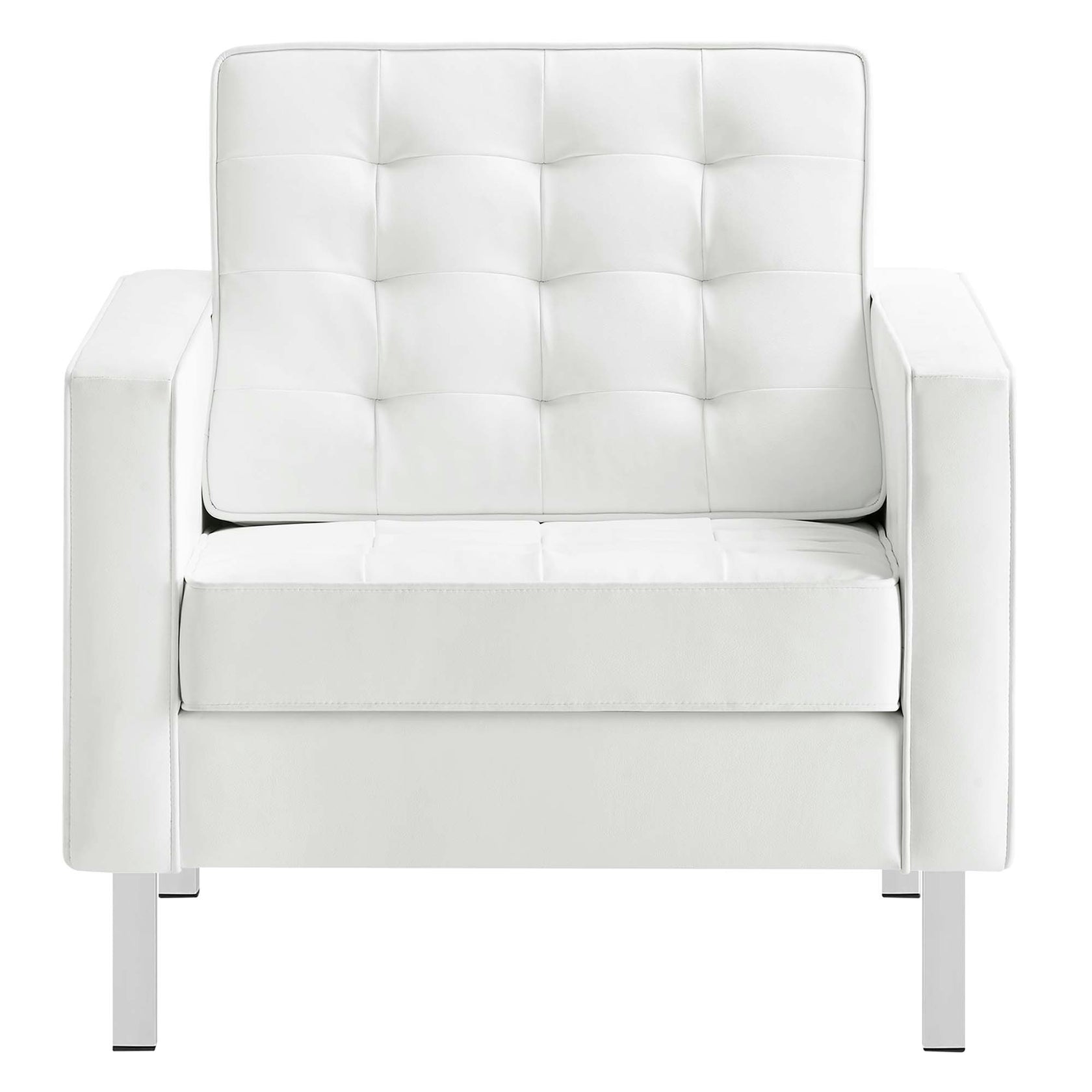 Iona Vegan Leather Armchair Set of 2 – Silver Tan (Copy) Denmark Home