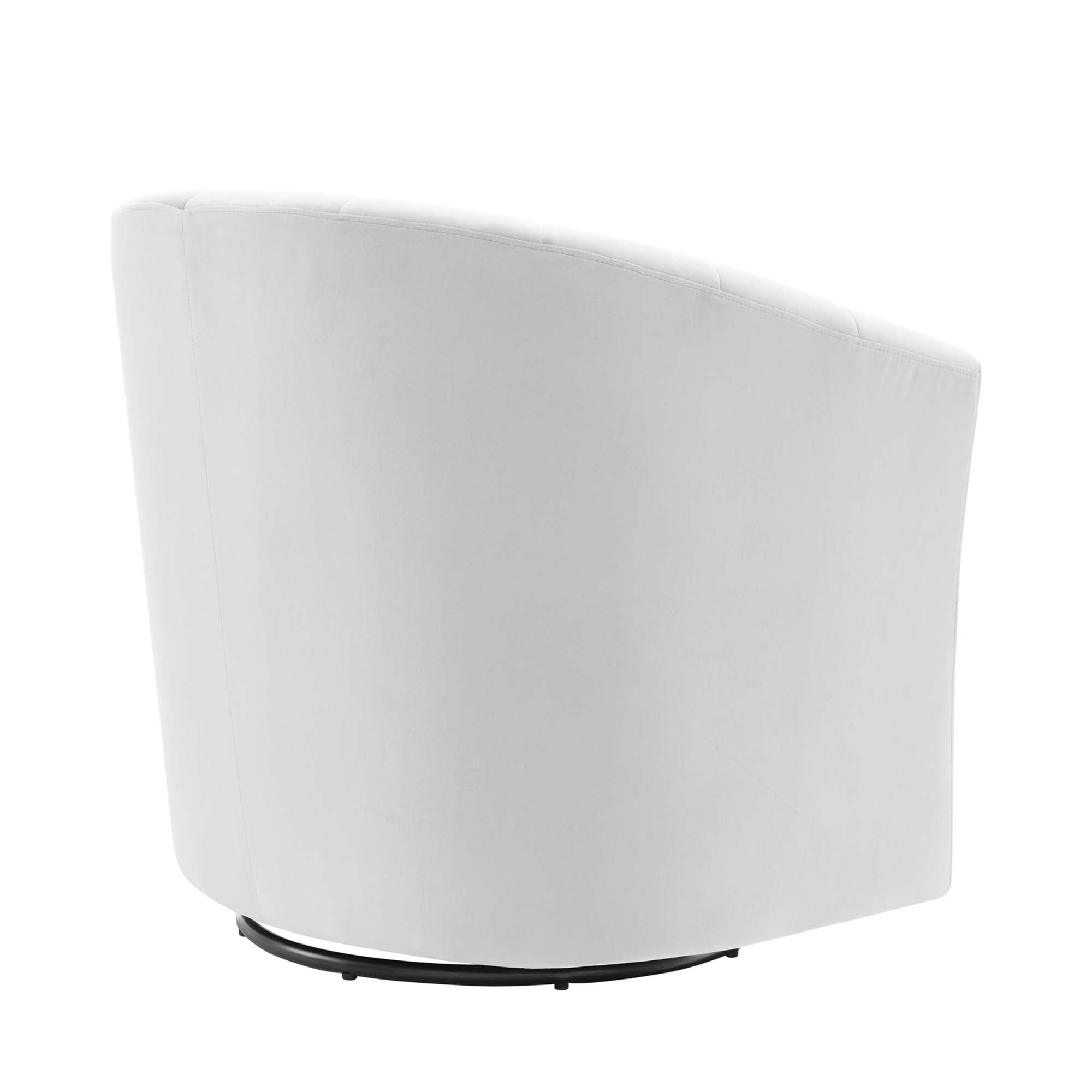 Kith Performance Velvet Swivel Armchair – Light Gray Denmark Home