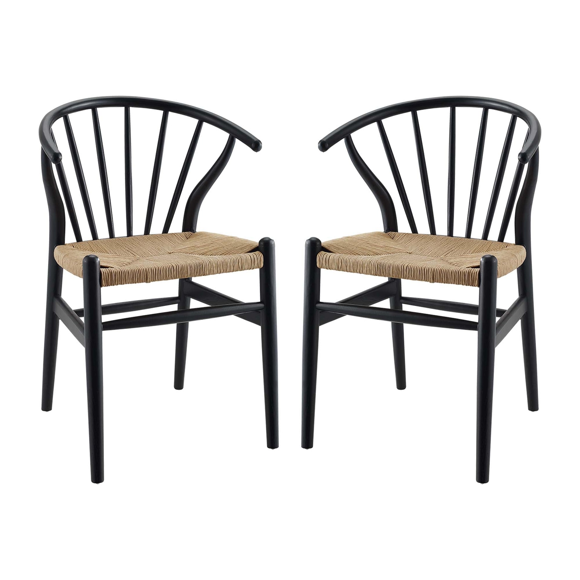 Fyr Dining Chair Set - Black Denmark Home