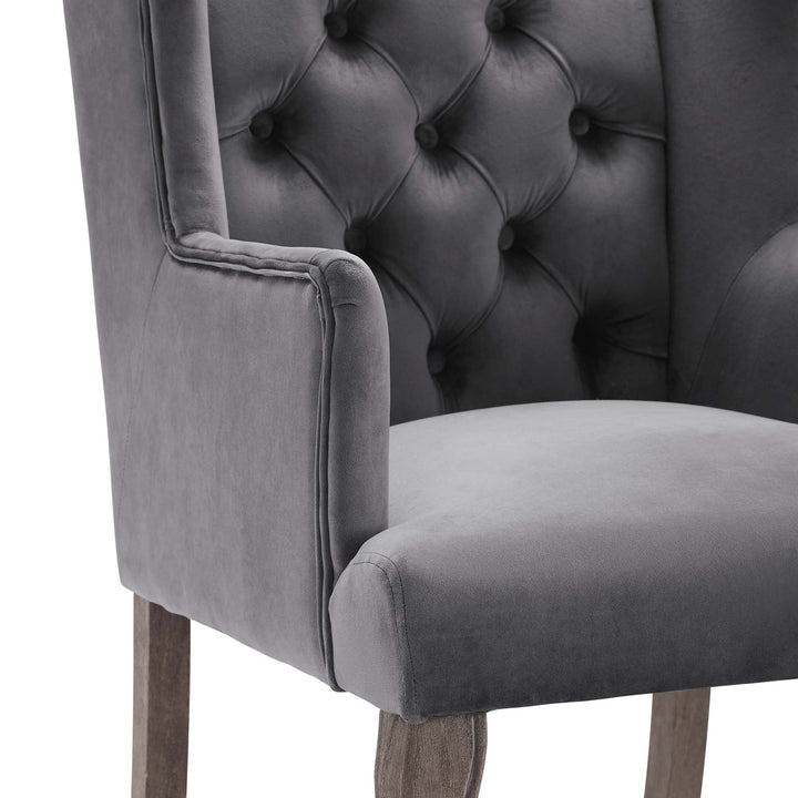 Montclair Dining Armchair Set  - Gray Denmark Home