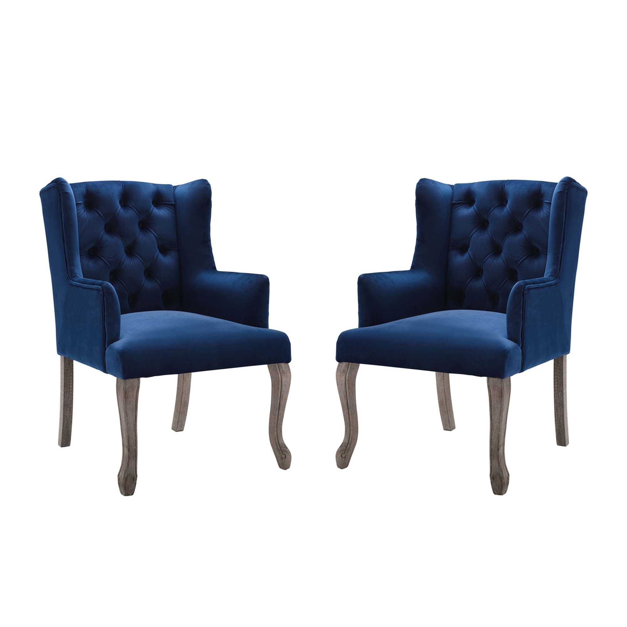 Montclair Dining Armchair Set  - Navy Denmark Home
