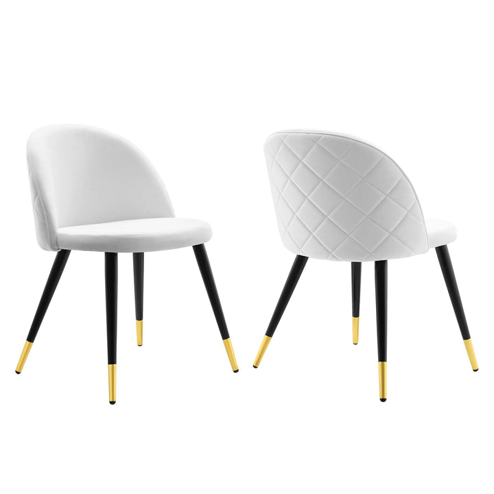 Auravia Dining Chair Set - White Denmark Home