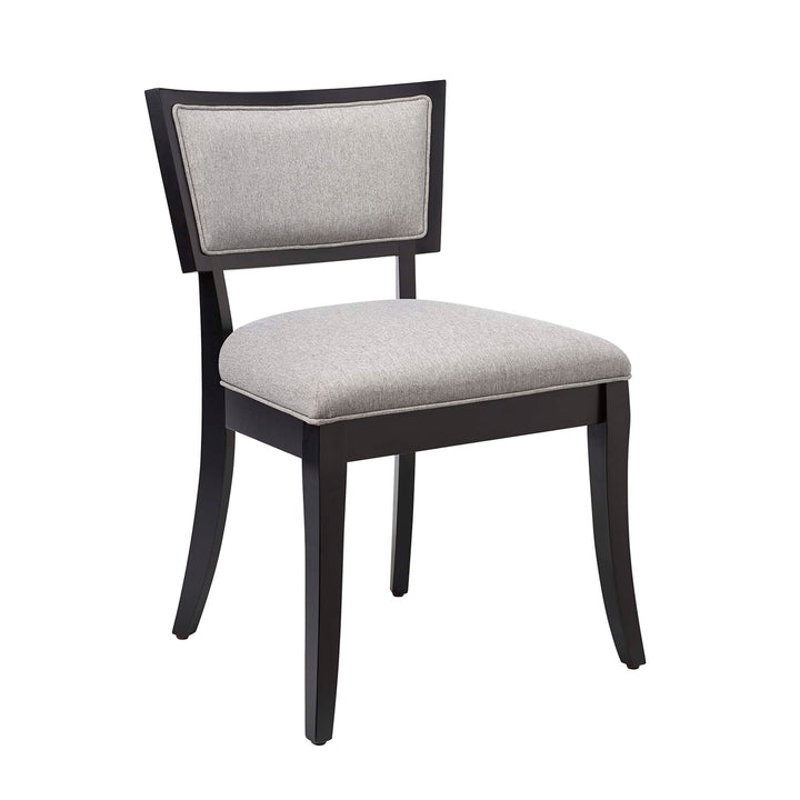 Elvaro Upholstered Dining Chair Set - Light Gray Denmark Home