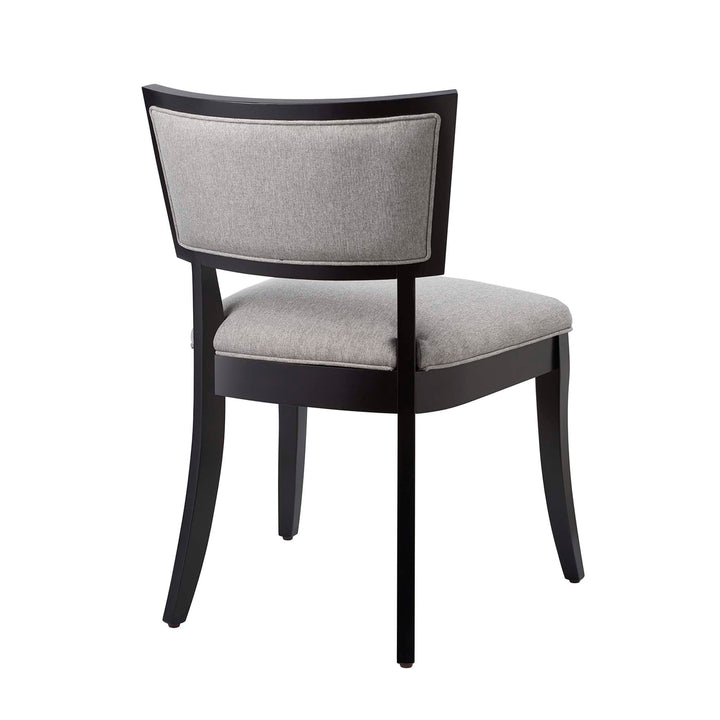 Elvaro Upholstered Dining Chair Set - Light Gray Denmark Home