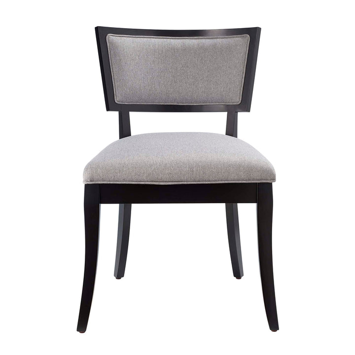 Elvaro Upholstered Dining Chair Set - Light Gray Denmark Home