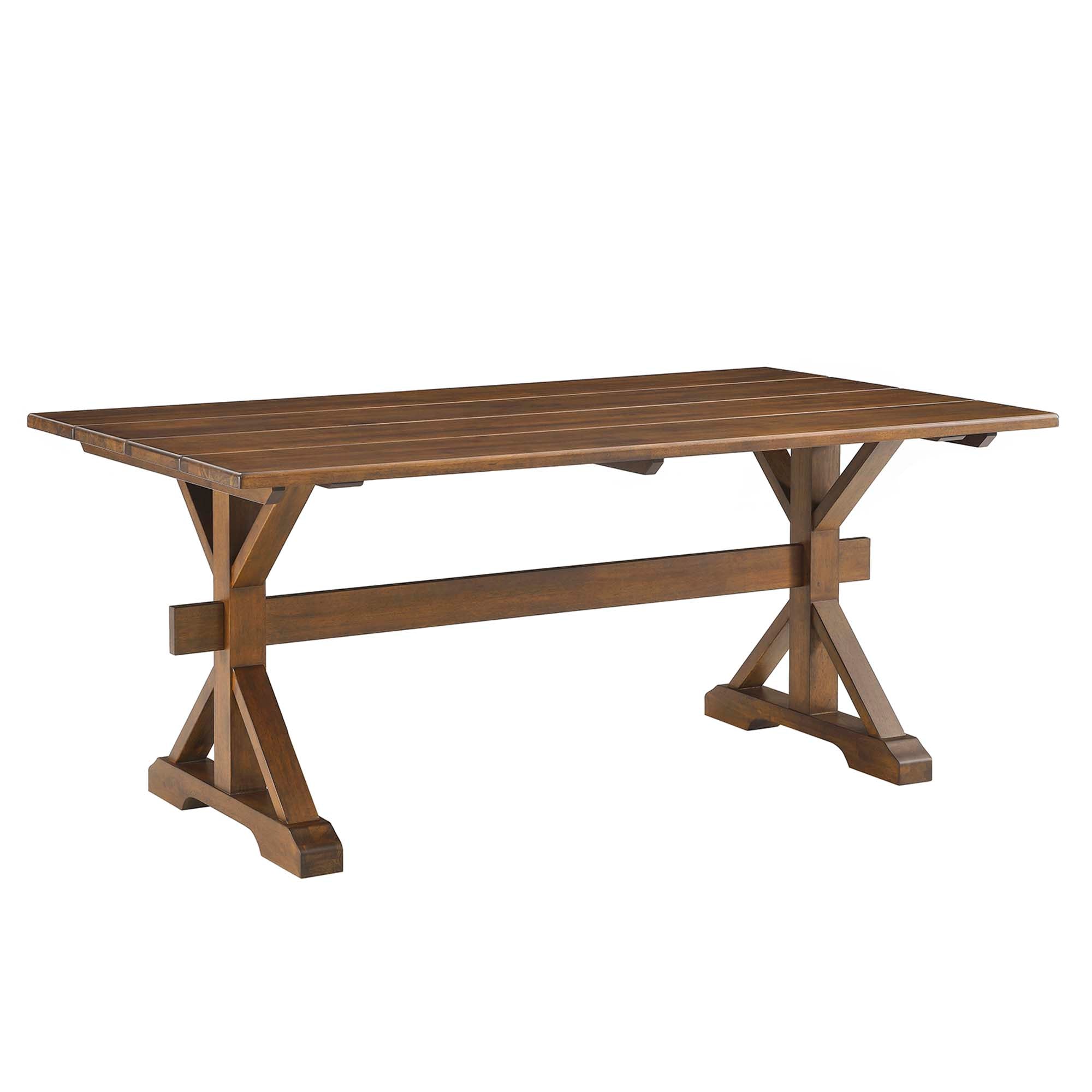 Bark Rectangular Dining Table 71" - Black (Copy) Denmark Home