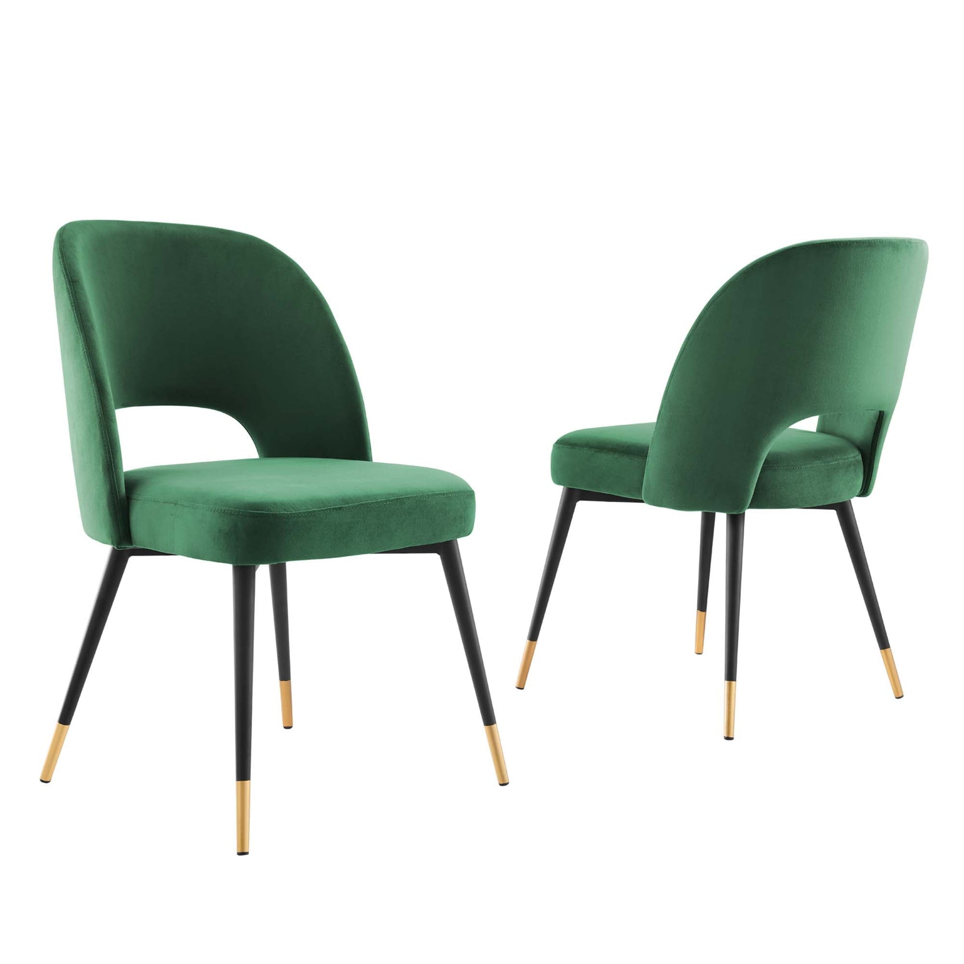Fauteuil Velvet Dining Chair - Emerald Denmark Home