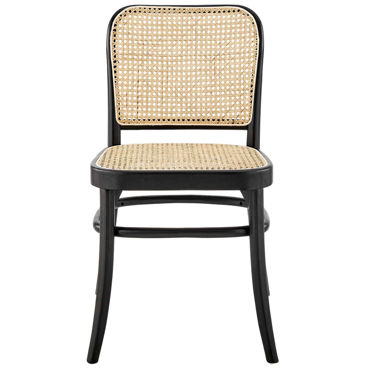 Seabourne Rattan Dining Side Chair - Black Denmark Home