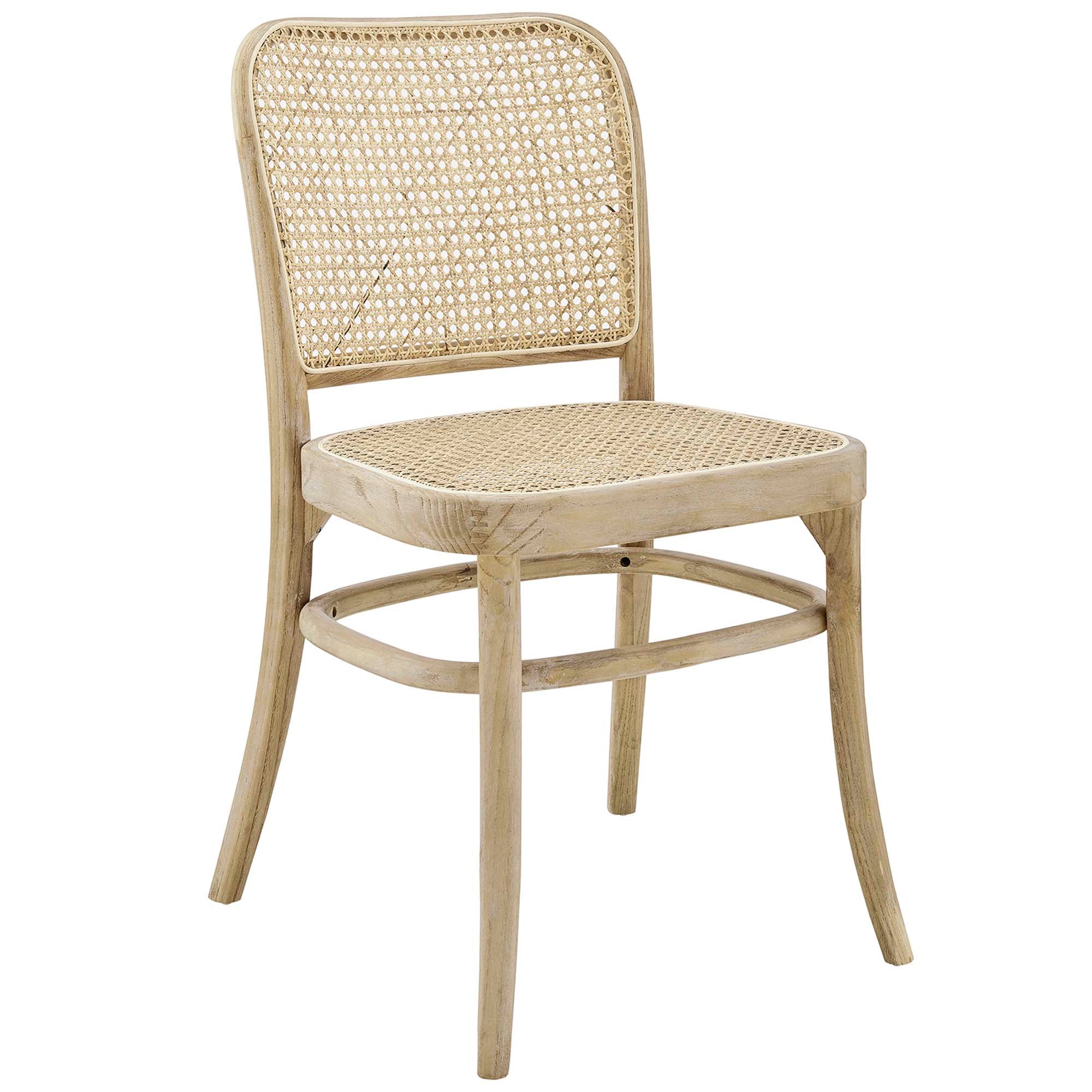 Seabourne Rattan Dining Side Chair - Gray Denmark Home