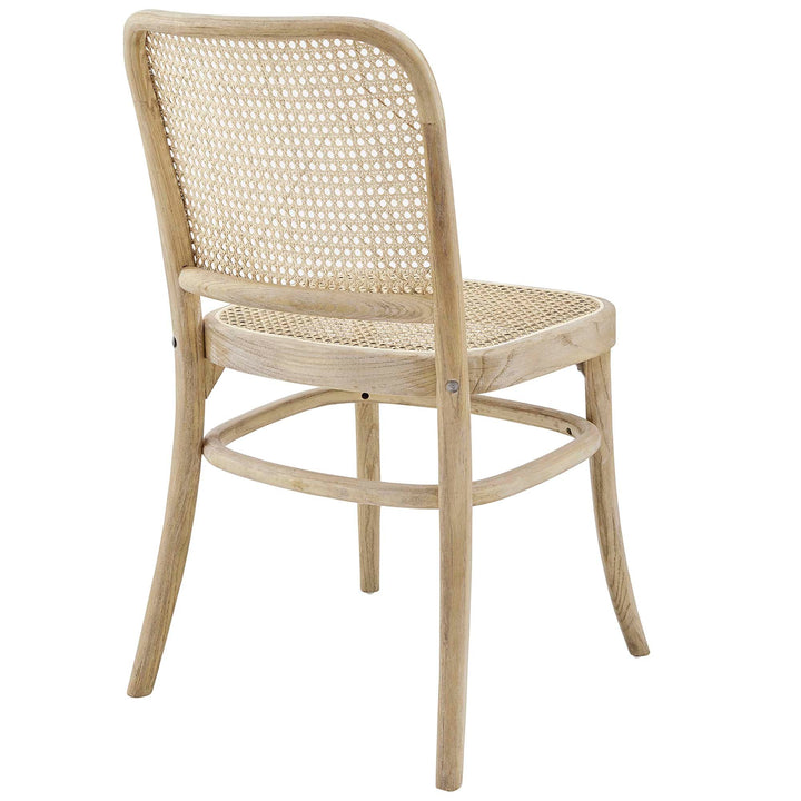 Seabourne Rattan Dining Side Chair - Gray Denmark Home