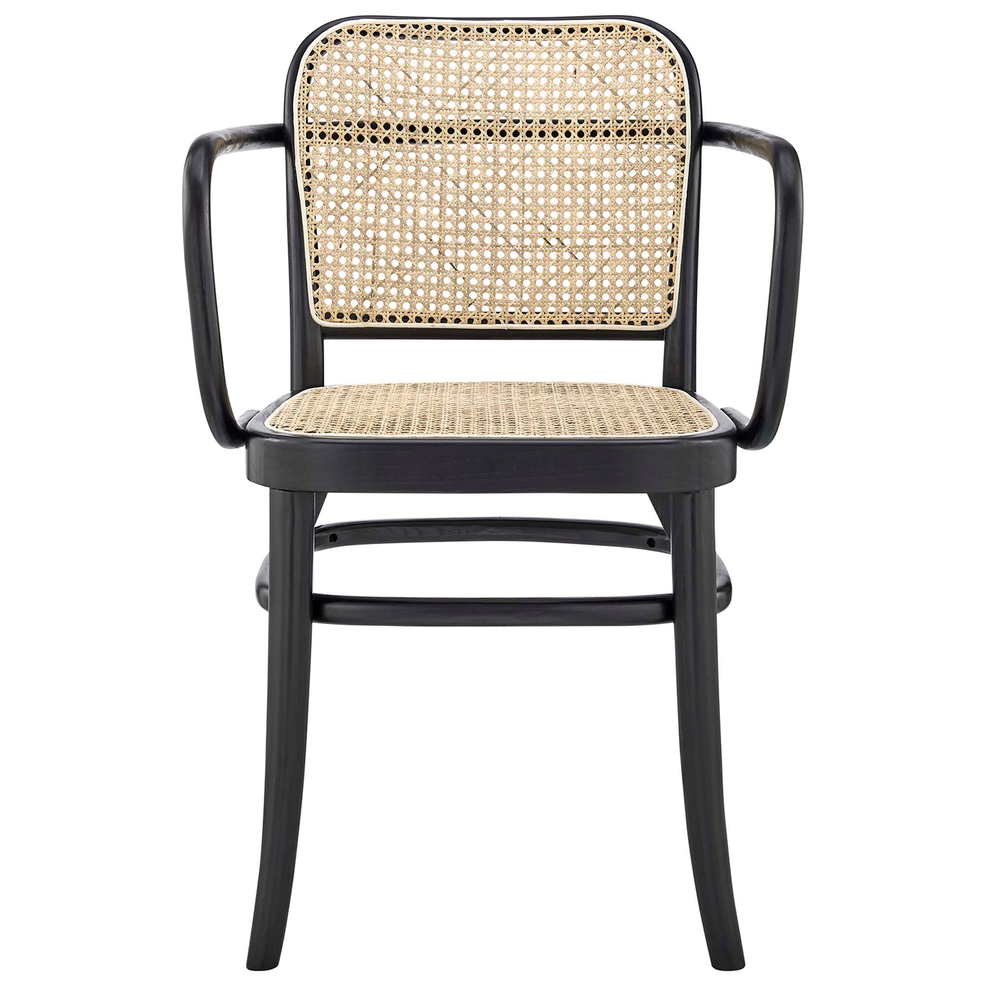 Seabourne Rattan Dining Armchair - Black Denmark Home