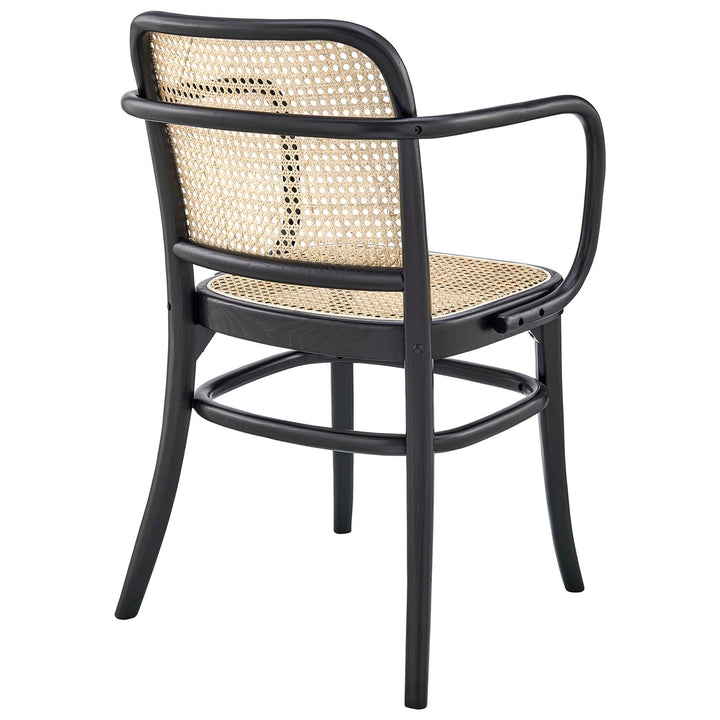 Seabourne Rattan Dining Armchair - Black Denmark Home