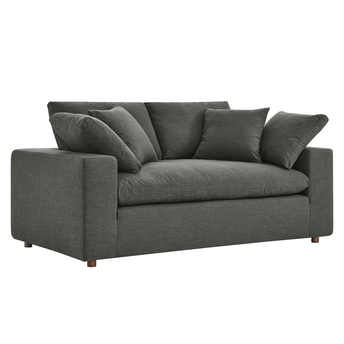 Marlowe Fabric Loveseat - Gray