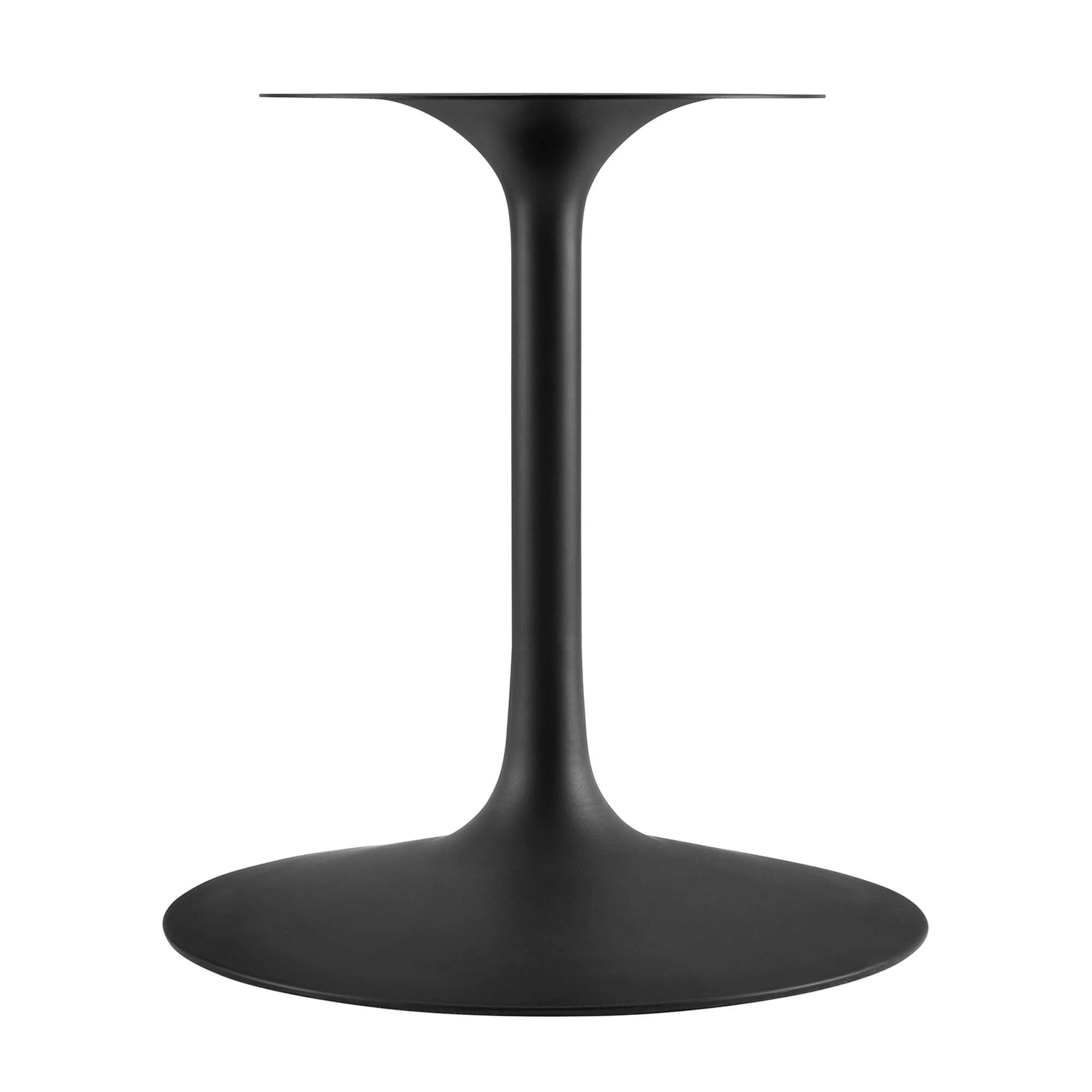 Lippa 78" Oval Faux Marble Dining Table - Black Denmark Home