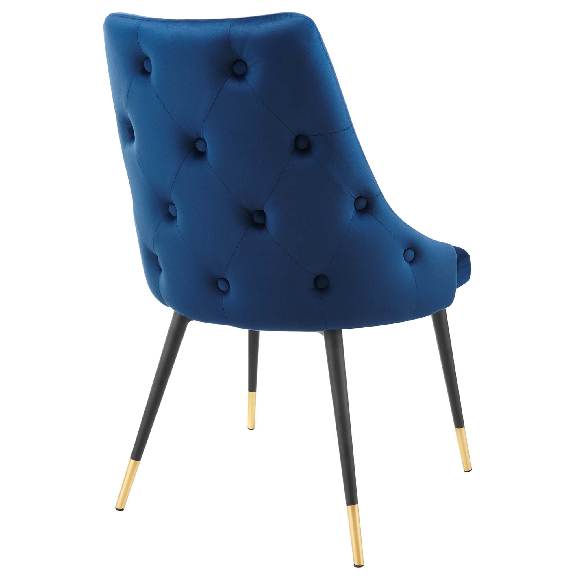 Bella Tufted Dining Chair - Navy Denmark Home