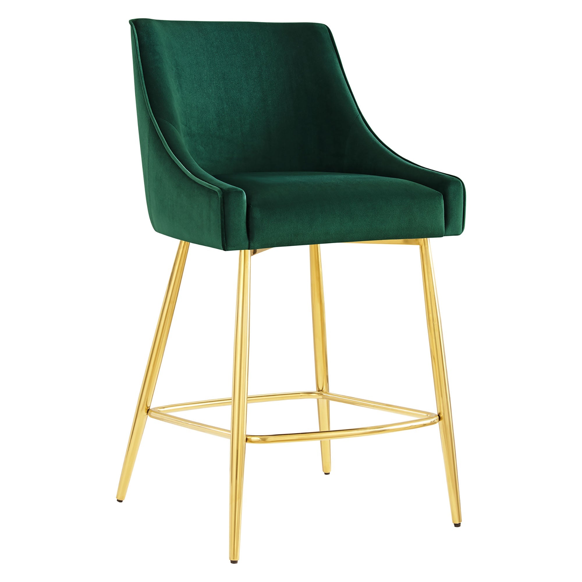Swoop Counter Stool - Green Denmark Home