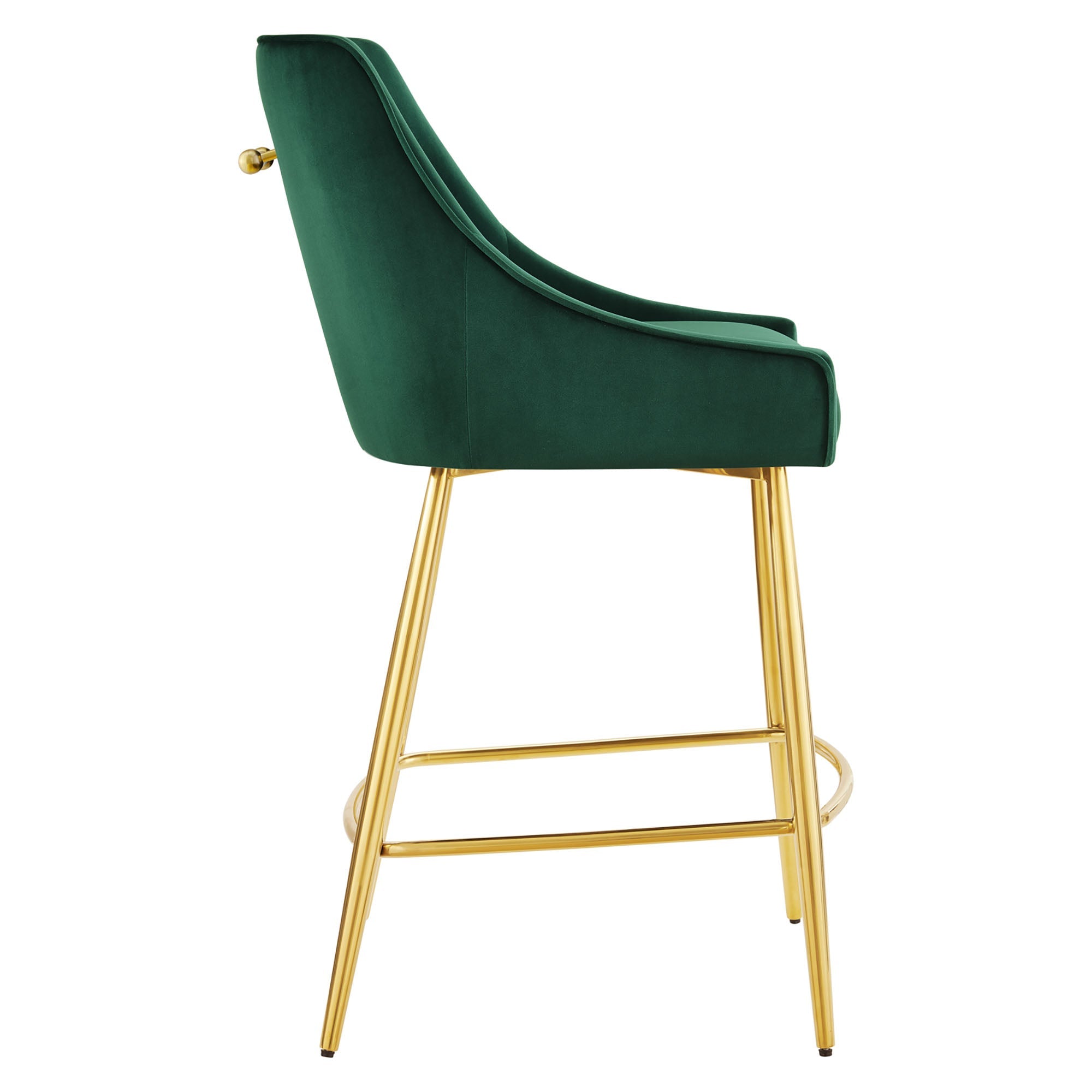 Swoop Counter Stool - Green Denmark Home