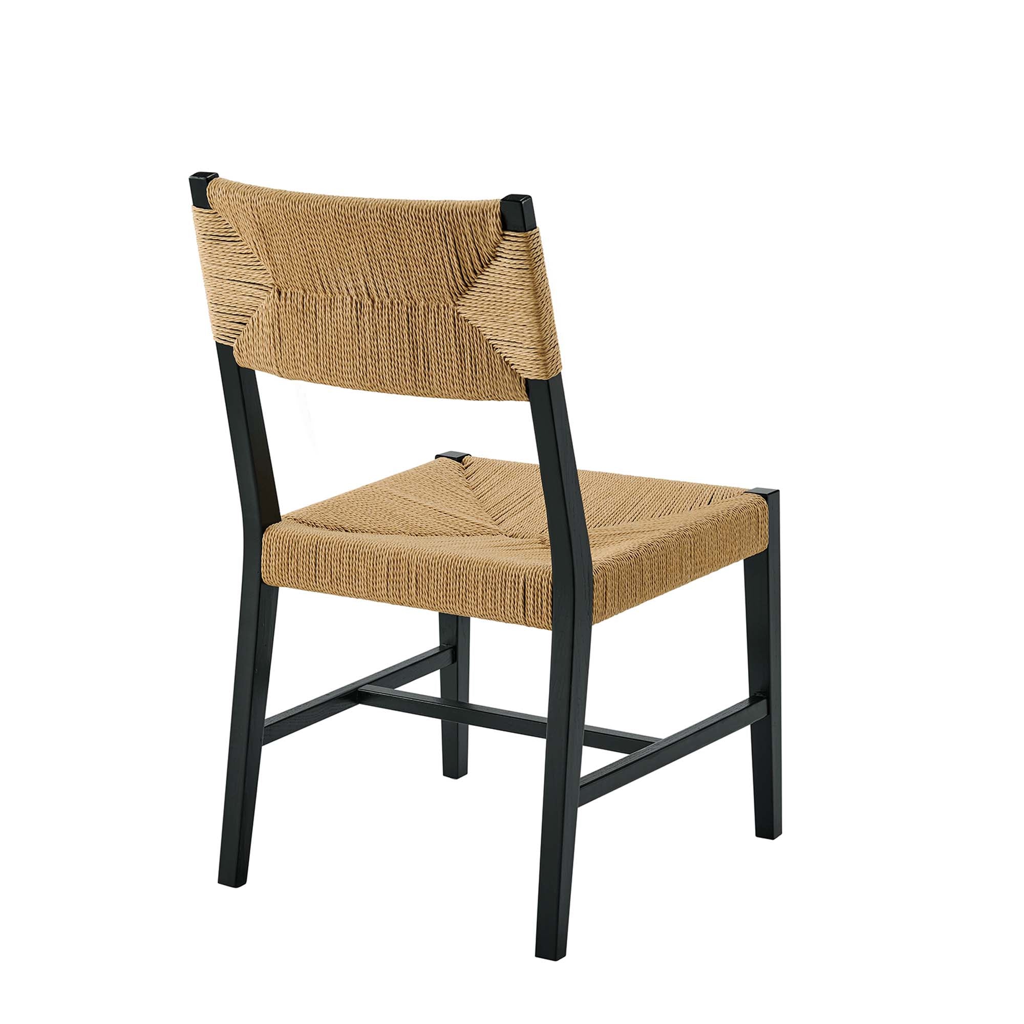 Haverly Dining Side Chair - Black Natural Denmark Home