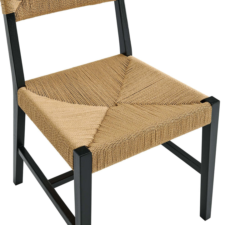 Haverly Dining Side Chair - Black Natural Denmark Home