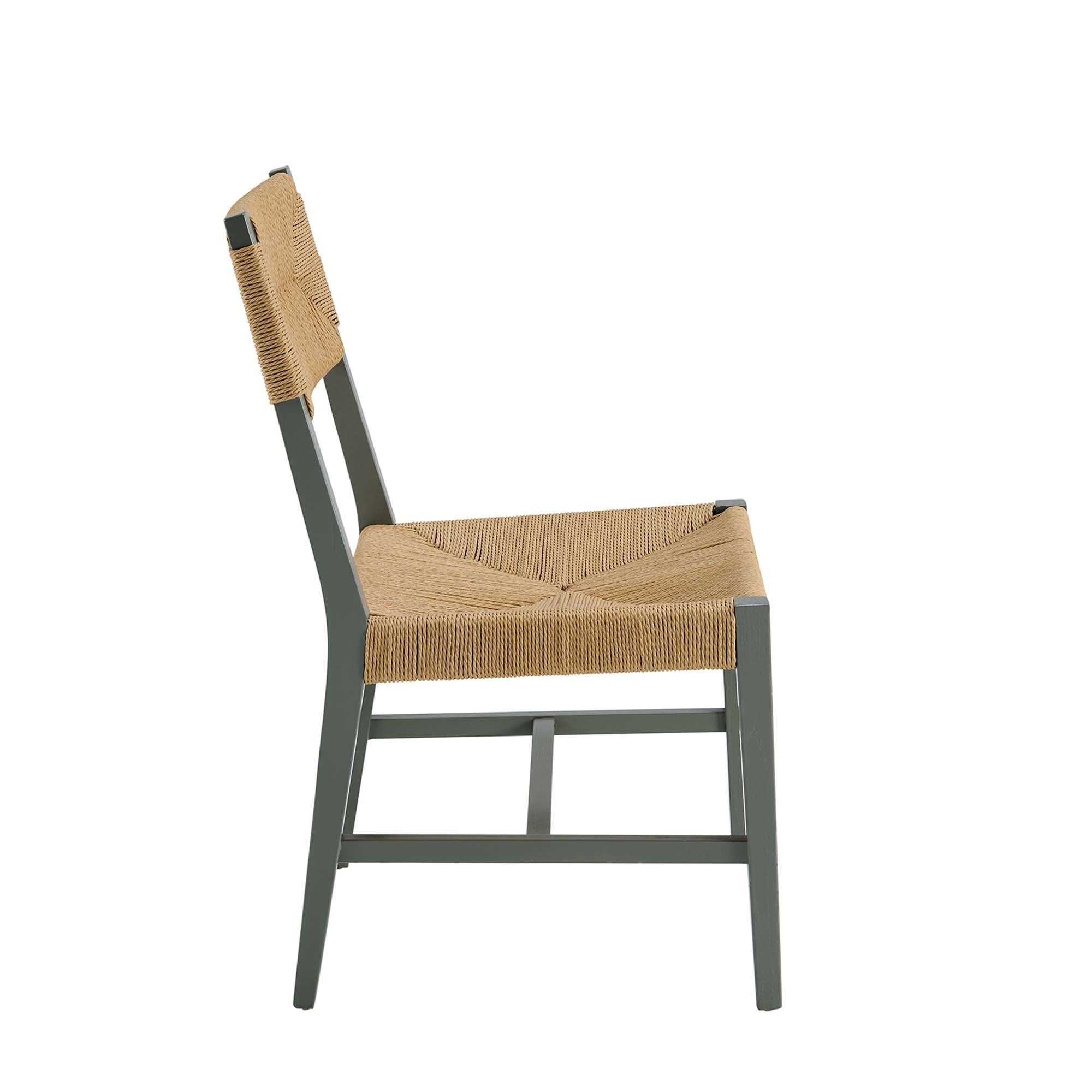 Haverly Dining Side Chair - Light Gray Natural Denmark Home