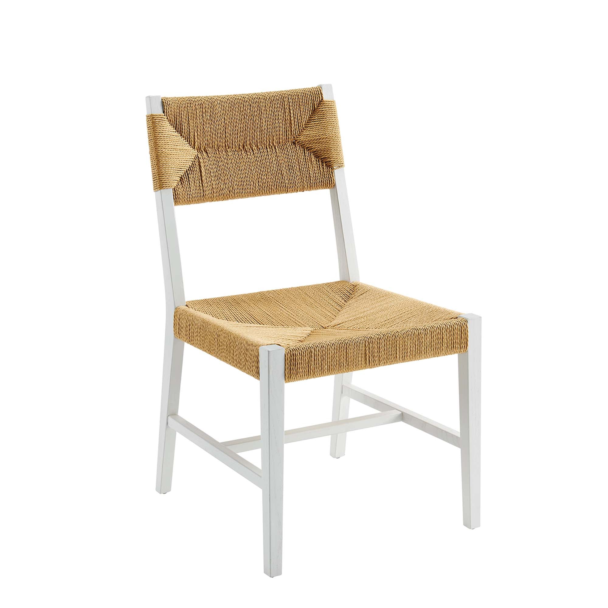 Haverly Dining Side Chair - White Natural Denmark Home