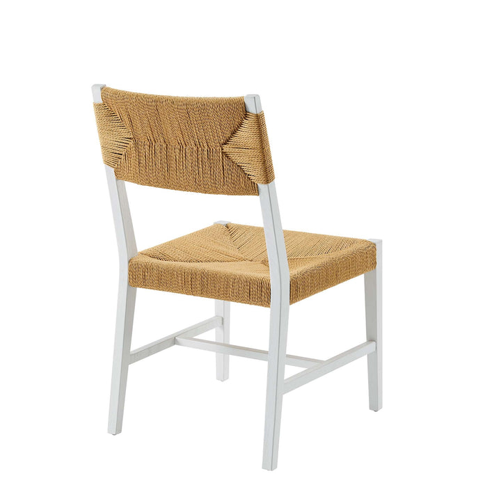 Haverly Dining Side Chair - White Natural Denmark Home