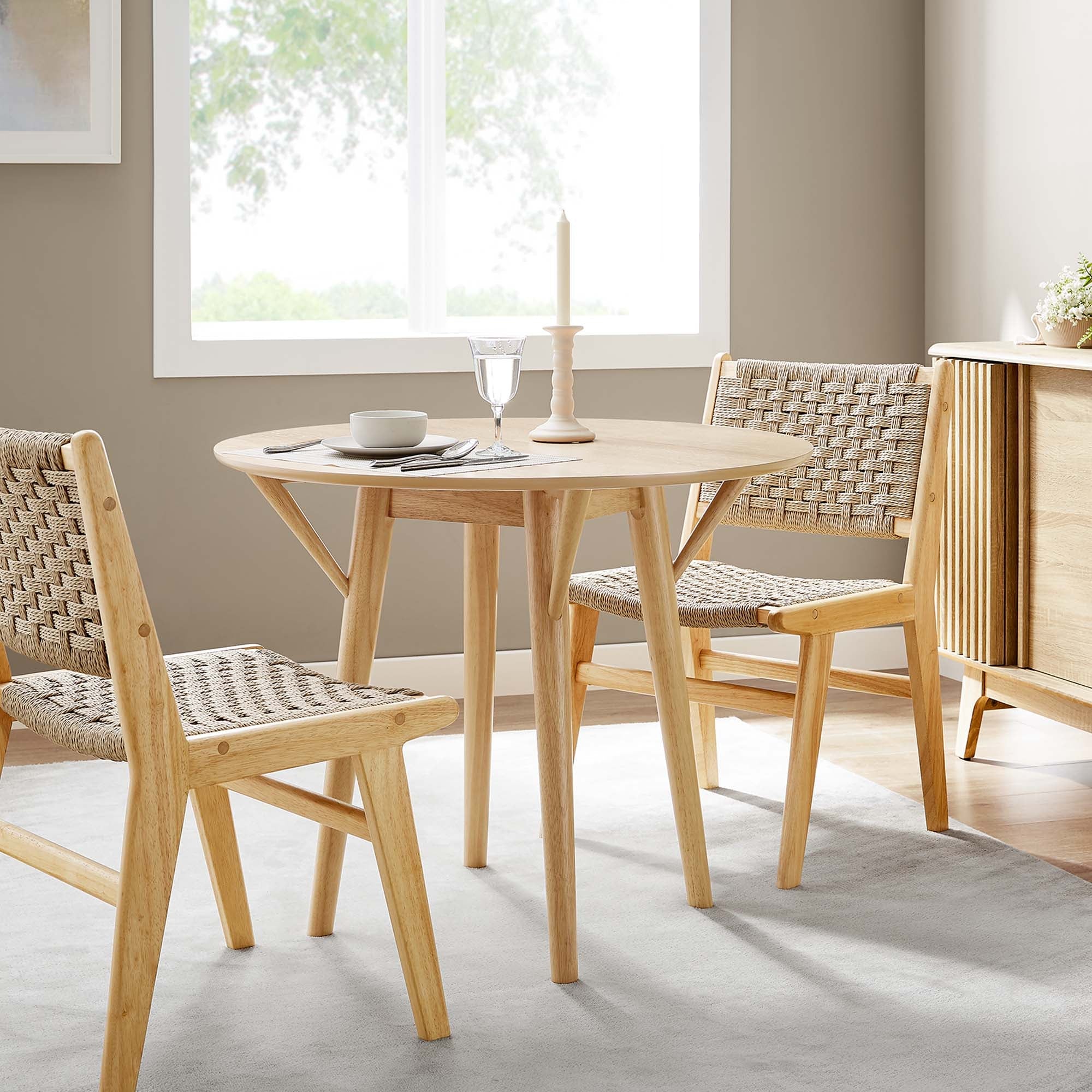 Belize 36" Dining Table - Oak Denmark Home
