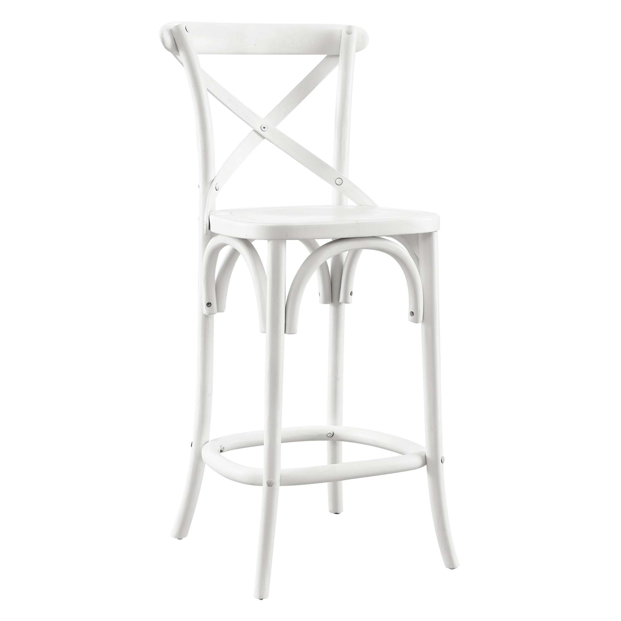 Bramwell Counter Stool - White Denmark Home