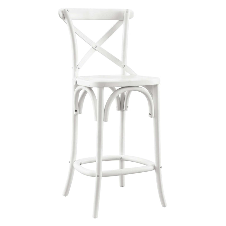 Bramwell Counter Stool - White Denmark Home